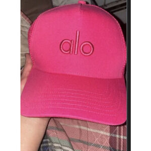 Hot Pink alo baseball cap - limited addition!